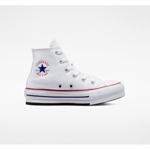 CONVERSE BOTA PLATAFORMA JUNIOR ALL STAR 272856C  BLANCA 1